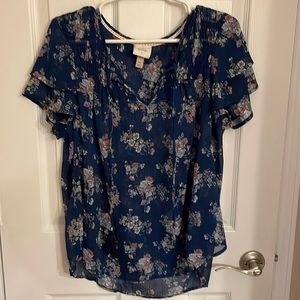 Floral blouse